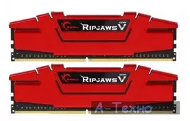 Модуль памяти для компьютера DDR4 32GB (2x16GB) 2400 MHz Ripjaws V G.Skill (F4-2400C15D-32GVR) - Фото
