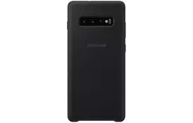 Чехол для Samsung S10+ (G975) Silicone Cover Black - Фото