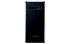 Чехол Samsung для Galaxy S10+ (G975) LED Cover Black - Фото