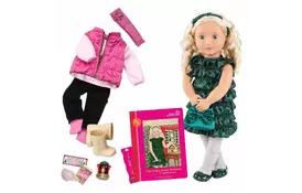 Набор Our Generation DELUXE Кукла Одри-Энн с книгой (BD31013ATZ) - Фото