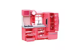 Набор мебели Our Generation Кухня для гурманов 94 аксессуара розовая (BD37365Z) - Фото