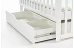 Детская кроватка VERES СОНЯ ЛД-13 Белый (маятник с ящиком) (13.1.61.1.06)