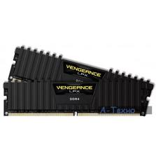 Модуль памяти для компьютера DDR4 16GB (2x8GB) 2400 MHz Vengeance LPX Black CORSAIR (CMK16GX4M2A2400C16)