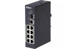 Коммутатор сетевой Dahua PFS3110-8P-96 (03037-04356)