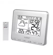 Метеостанция La Crosse WS6818-White/Silver