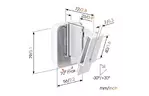 Кронштейн для акустики VOGELS SOUND 3200 White