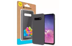Чехол для моб. телефона MakeFuture Skin Case Samsung S10 Black (MCSK-SS10BK) - Фото