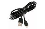 Дата кабель USB Type C 2A Black Florence (RL042818 / DC20-TypeC)
