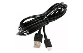 Дата кабель USB Type C 2A Black Florence (RL042818 / DC20-TypeC) - Фото