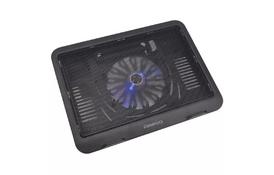 Подставка для ноутбука OMEGA Laptop Cooler pad "WIND" 14cm fan black (OMNCPWB) - Фото