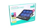 Подставка для ноутбука OMEGA Laptop Cooler pad COOLWAVE 6X fan black (OMNCP6F)