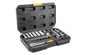 Набір інструментів Topex сменных головок и насадок 1/4, 36 шт. (38D669) - Фото