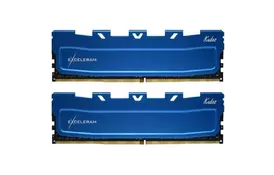 Модуль памяти для компьютера DDR4 16GB (2x8GB) 2666 MHz Kudos Blue eXceleram (EKBLUE4162619AD) - Фото