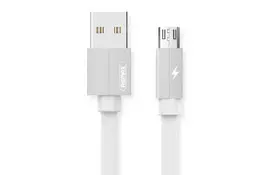 Кабель Remax Kerolla MicroUSB Data/Charge 1m White - Фото