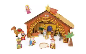 Игровой набор Janod Рождественская сцена (J04538) - Фото