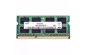 Модуль пам'яті для ноутбука SoDIMM DDR3 4GB 1600 MHz Samsung (M471B5173QH0-YK0 / M471B5273DM0-CK0) - Фото