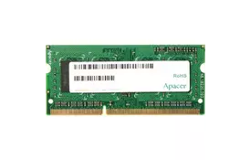Модуль пам'яті для ноутбука SoDIMM DDR3L 4GB 1600 MHz Apacer (AS04GFA60CAWBGJ) - Фото