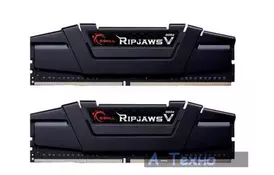 Модуль памяти для компьютера DDR4 32GB (2x16GB) 3200 MHz Ripjaws V G.Skill (F4-3200C16D-32GVK) - Фото Модуль памяти для компьютера DDR4 32GB (2x16GB) 3200 MHz Ripjaws V G.Skill (F4-3200C16D-32GVK) - Фото