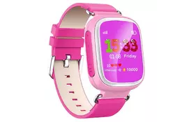 Смарт-годинник UWatch Q80 Kid smart watch Pink (F_47452) - Фото
