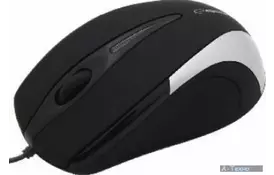 Мишка Esperanza EM102S Black-silver - Фото