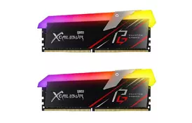 Модуль пам'яті для комп'ютера DDR4 16GB (2x8GB) 3600 MHz XCALIBUR RGB ASRock (TF8D416G3600HC18EDC01) - Фото