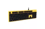 Клавиатура Hator Rockfall Yellow Edition Mechanical Blue UA (HTK-600)