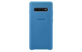 Чехол для Samsung S10+ (G975) Silicone Cover Blue - Фото