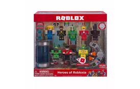 Фигурка Jazwares Roblox Environmental Set Heroes of Robloxia, набор 8 шт. (10763R) - Фото