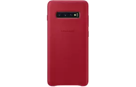 Чехол для Samsung S10+ (G975) Leather Cover Red - Фото