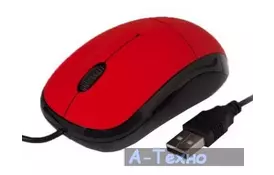 Мышка GEMIX GM120 red - Фото