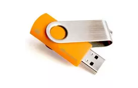 USB флеш накопитель GOODRAM 16GB UTS3 Twister Orange USB 2.0 (UTS2-0160O0BLB) - Фото
