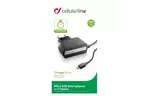 Зарядное устройство 2A with cable 1,6m MicroUSB CellularLine (ACHPHMICROUSB)