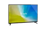 Телевизор Bravis LED-43G5000 + T2 black