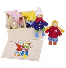 Набор кукол goki Бирта и Бен с одеждой (51557G)