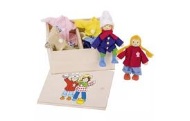 Набор кукол goki Бирта и Бен с одеждой (51557G) - Фото