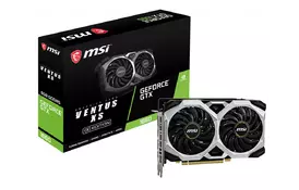 Видеокарта MSI GeForce GTX1660 6GB GDDR5 VENTUS OC (GTX_1660_VENTUS_XS_6G_OC) - Фото