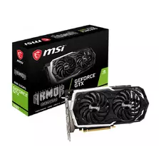 Видеокарта MSI GeForce GTX1660 6GB GDDR5 ARMOR OC (GTX_1660_ARMOR_6G_OC)