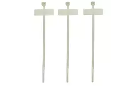 Стяжка с пластиной для маркировки 210мм/2.5мм, 20 шт Cablexpert (MPT-210) - Фото