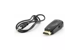Перехідник HDMI в VGA и стерео-аудио Cablexpert (AB-HDMI-VGA-02) - Фото