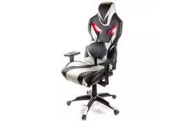 Кресло игровое АКЛАС Скалл PL SR Белое (06159) - Фото