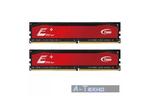 Модуль памяти для компьютера DDR4 16GB (2x8GB) 2400 MHz Elite Plus Red Team (TPRD416G2400HC16DC01)