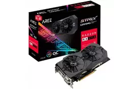 Відеокарта ASUS Radeon RX 570 4096MB AREZ STRIX GAMING OC (AREZ-STRIX-RX570-O4G-GAMING) - Фото