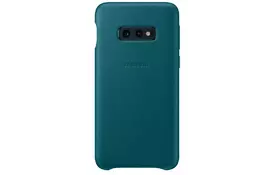 Чехол Samsung для Galaxy S10e (G970) Leather Cover Green - Фото