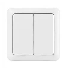 Кнопка управления беспроводными выключателями Trust AWST-8802 Double wireless wall switch (71012)