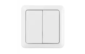 Кнопка управления беспроводными выключателями Trust AWST-8802 Double wireless wall switch (71012) - Фото