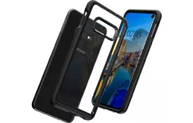 Чехол для моб. телефона Spigen Galaxy S10 E Ultra Hybrid Matte Black (609CS25839) - Фото