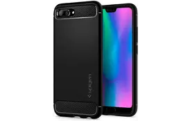 Чехол для моб. телефона Spigen Honor 10 Rugged Armor Black (L27CS24096) - Фото