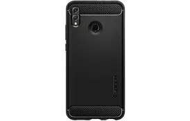 Чехол Spigen для Honor 8X Rugged Armor Matte Black - Фото