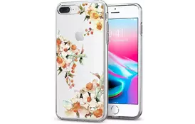Чехол для моб. телефона Spigen iPhone 8 Plus/7 Plus Liquid Crystal Aquarelle Primrose (055CS22784) - Фото