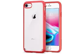 Чехол для моб. телефона Spigen iPhone 8/7 Ultra Hybrid 2 Red (042CS21724) - Фото